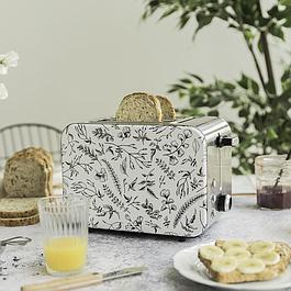 DECORATIVE TOASTER WITH FLOWER