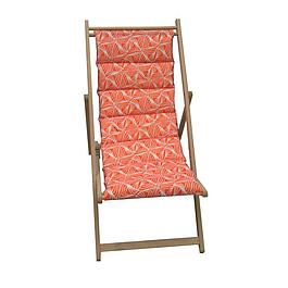 Padded deck chair - Removable canvas