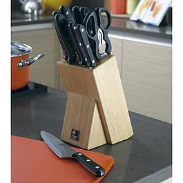 Block of 6 kitchen knives - Richardson Sheffield