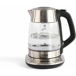 Teapot - LIVOO - Electric kettle - cordless - Gray