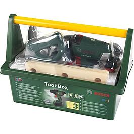 Mini tool box - Bosch - for children - with electronic screwdriver and accessories