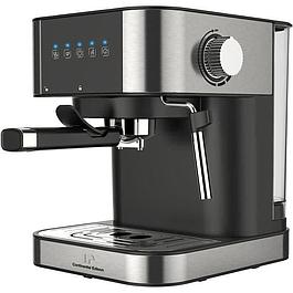 Espresso machine - CONTINENTAL EDISON - with Cappuccino steam nozzle - Stainless steel