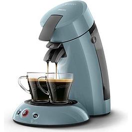 Machine à café dosette SENSEO ORGINAL - Philips - Booster d'arômes, Crema plus, Bleu Gris