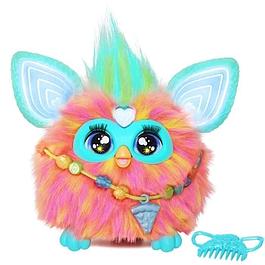 Coral Furby, 15 Accessories, Interactive Plush Toy for Girls and Boys, Voice Activated Animatronic