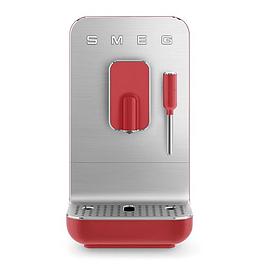 Automatic coffee machine with grinder Matte red - SMEG