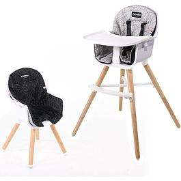 Scalable high chair with reversible cushion - NANIA