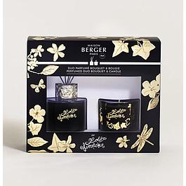 Mini Duo bouquet box 80ml + Lolita Lempicka candle black 80g - MAISON BERGER