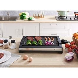 CONTINENTAL EDISON ELECTRIC PLANCHA - BLACK & STAINLESS STEEL - 2000 W