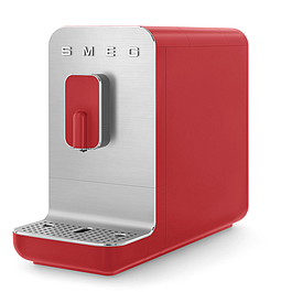 COFFEE MACHINE WITH INTEGRATED CRUSHER - SMEG - RED