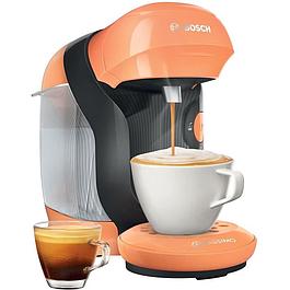 AUTOMATIC MULTI-BEVERAGE COFFEE MACHINE - BOSCH TASSIMO - APRICOT