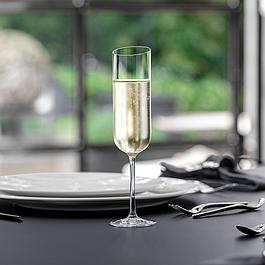 ENSEMBLE DE 4 FLÛTES A CHAMPAGNE VILLEROY & BOCH