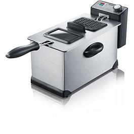 FRITEUSE - SEVERIN - CAPACITÉ 3 L - CUVE AMOVIBLE - HUBLOT DE CONTRÔLE