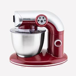 Robot pétrin 1 000 W rouge