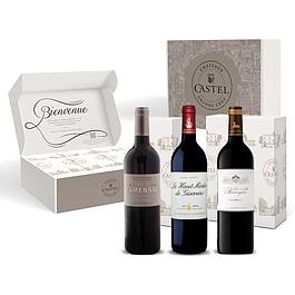Coffret de 3 Grands Vins de Haut Médoc