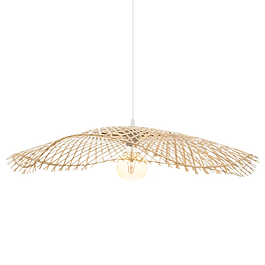 Suspension en bambou naturel - D75cm