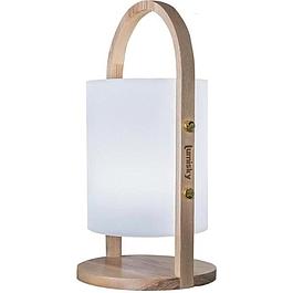 Lanterne sans fil LED - H 37 cm - Blanc