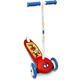 Trottinette - STAMP -  3 roues - Spidey