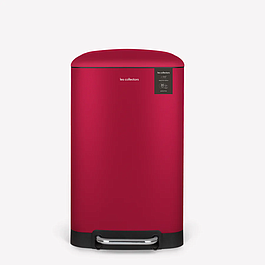 Poubelle à pédale - LES COLLECTORS - 30 l - Rouge