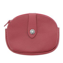 Porte-monnaie demi-lune - LA BAGAGERIE - Cerise