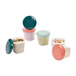 Babybols Biosourced storage jars - Set of 6x250ml - Babymoov