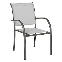 Fauteuil en aluminium et texaline - HESPERIDE
