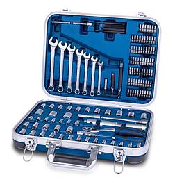 Malette a outils verrouillable de 135 pièces en acier chrome vanadium - SCHAPPACH