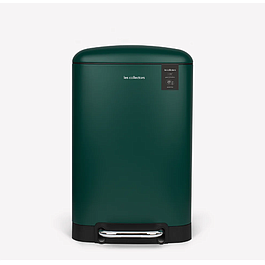 Poubelle à pédale 20L verte