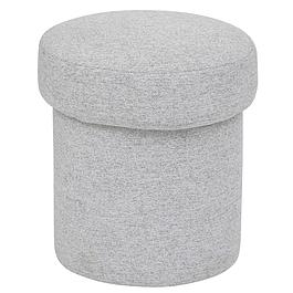 Pouf gris clair 37 cm
