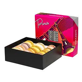 Coffret 12 macarons Boîte Paris FAUCHON
