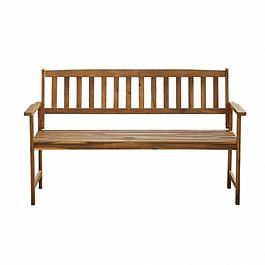 Banc de jardin en acacia massif 150 cm