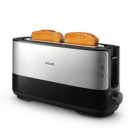 Grille-pain fente longue - inox - PHILIPS