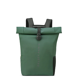 SAC A DOS - DELSEY - ROLLTOP (46 cm) - VERT