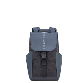 SAC A DOS - DELSEY - PROTECTION PC 16' - CAMOUFLAGE NOIR