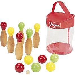 Jeux de bowling et pétanque en bois - JEUJURA