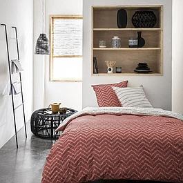 PARURE DE LIT -  HOUSSE DE COUETTE 240X260 + 2 TAIES D OREILLER