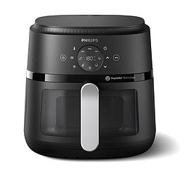 Friteuse Philips Série 2000 Airfryer NA231/00 1700 W Noir et Gris