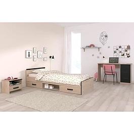 Chambre complète enfant avec 3 meubles