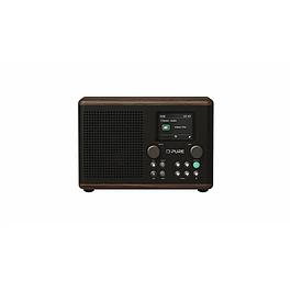 Radio Bluetooth - Noir et Noyer - PURE