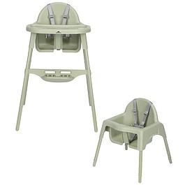 Meely Chaise haute bébé 2 en 1 Vert - BEBECONFORT