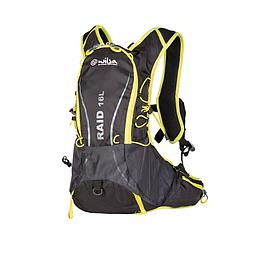 Sac à dos sportif noir et jaune 16 L