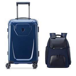 Duo valise cabine et sac à dos - DELSEY & PEUGEOT VOYAGES