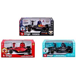 Coffret F1 - véhicule et figurine pilote