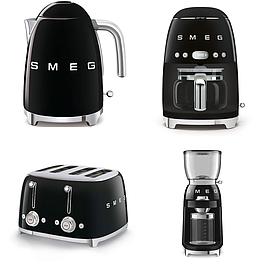Quatuor petit-déjeuner -  noir - SMEG