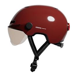 Casque vélo et trottinette - rubis brillant
