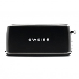 Grille pain - 2 tranches - noir