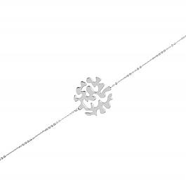 BRACELET ARGENT FORMES FLUIDES PAOLA KRAUZE