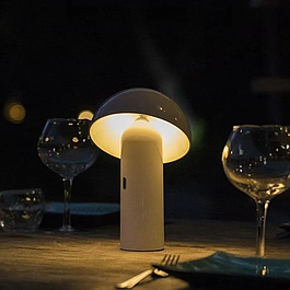 Lampe de table sans fil - blanc chaud