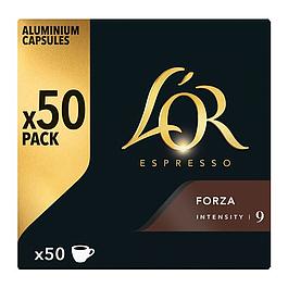 Pack de 50 Capsules café L'Or Espresso Forza 260 g