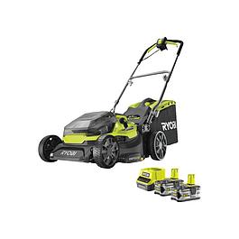 Tondeuse poussée hybride 36 V- alimentation 2 batteries - RYOBI