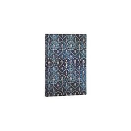 Carnet à couverture souple - velours Bleu